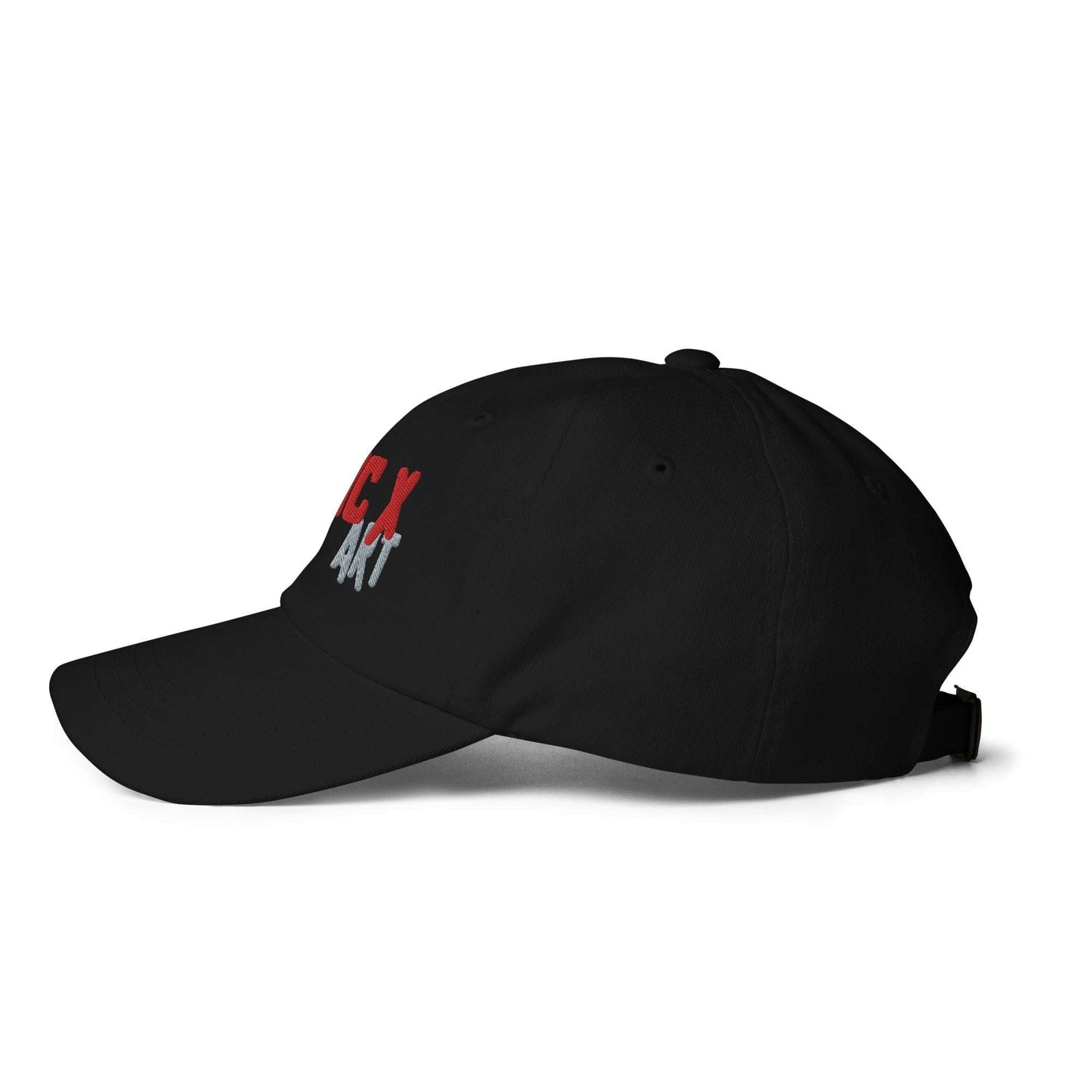 Lyric X Art Logo Red &amp;amp; Silver Dad Hat hat