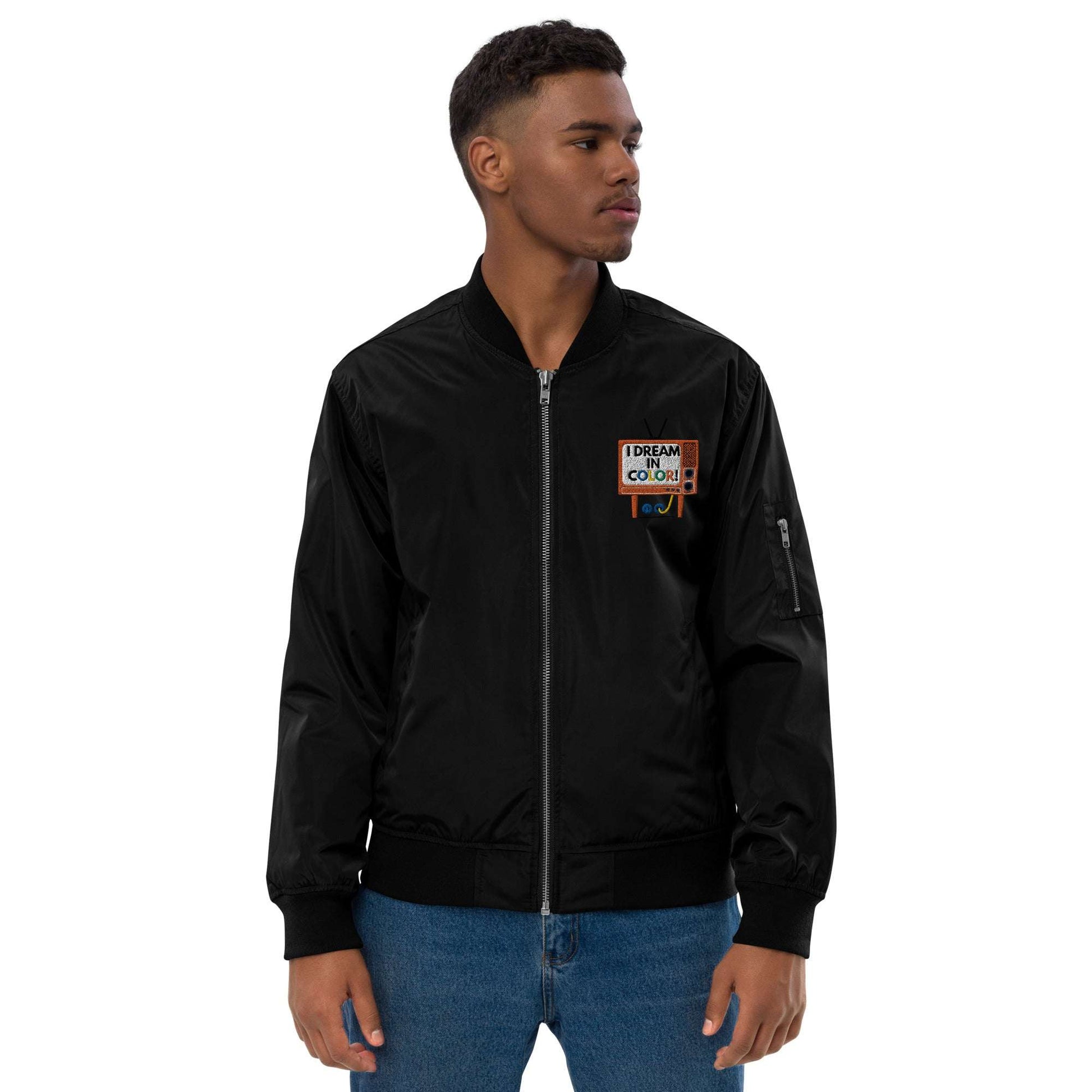 I Dream In Color Premium recycled bomber jacket