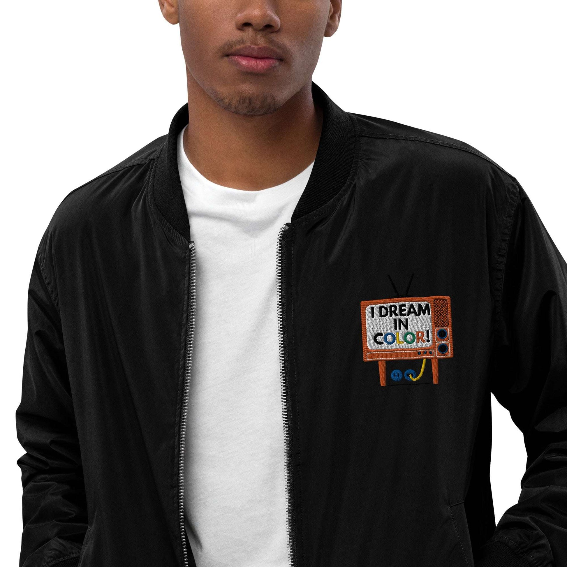 I Dream In Color Premium recycled bomber jacket