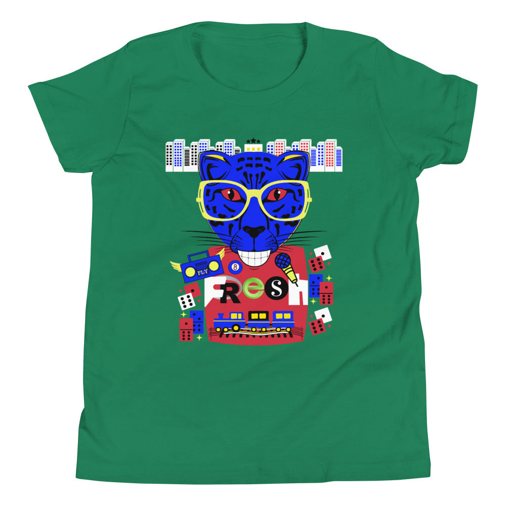 Youth T Fresh Cat Kelly / XL kids