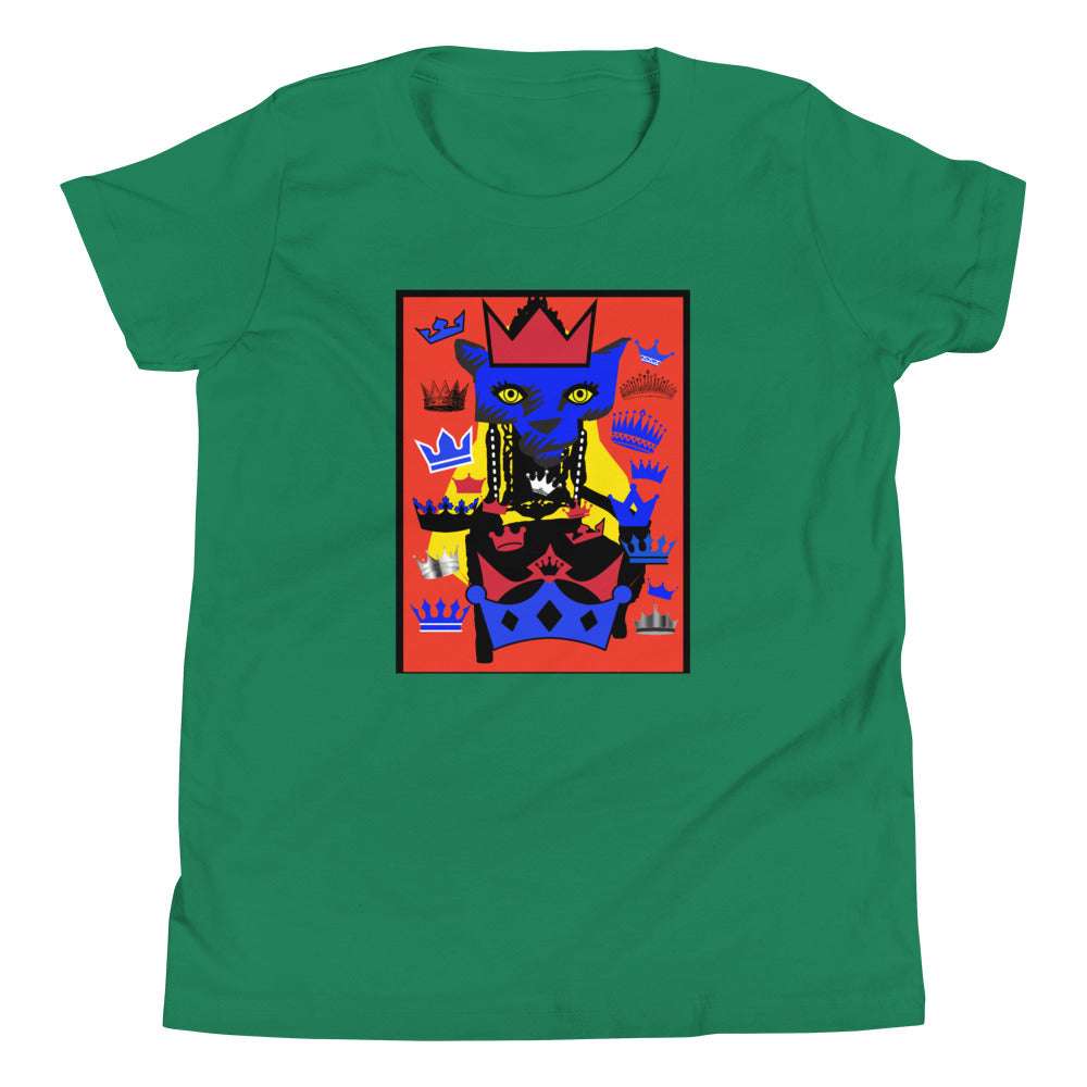 Youth T Hip Hop Crown King Lioness Kelly / XL kids