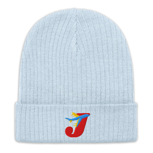 Cuffed beanie Fly J Light Blue