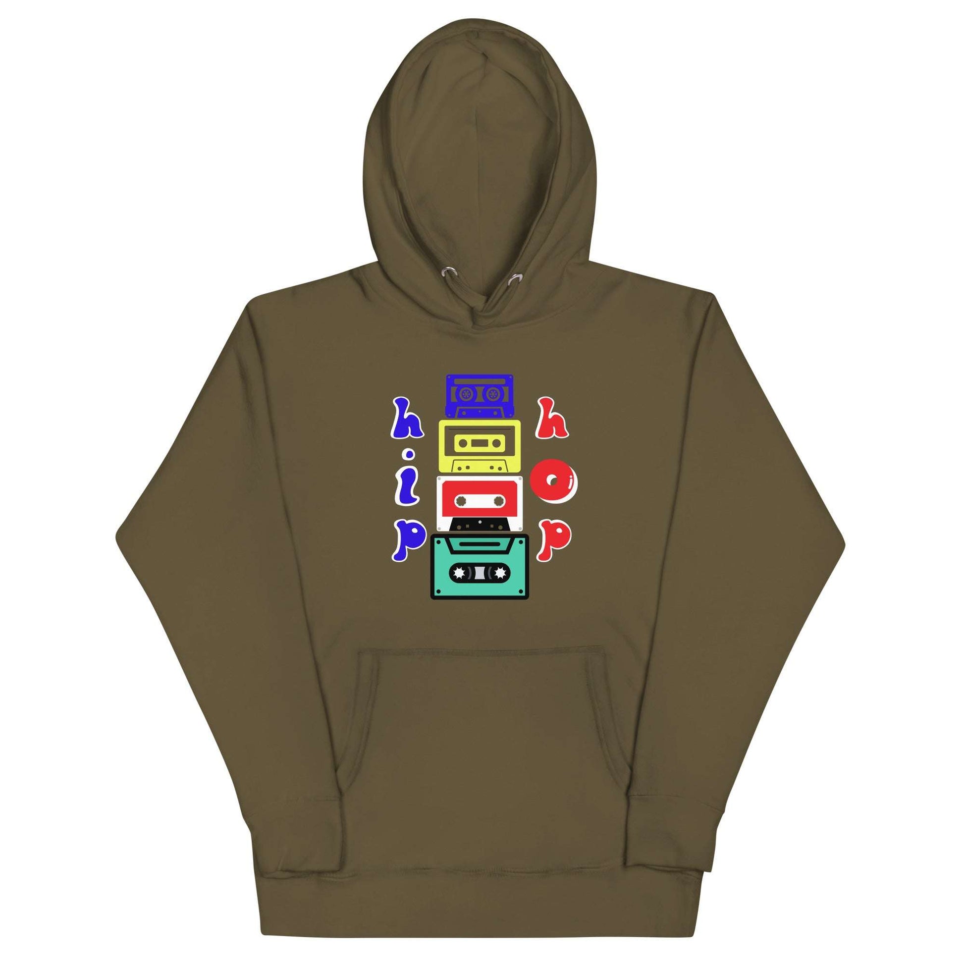 Mixtape Hoodie Military Green / 3XL