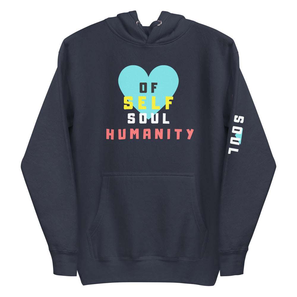 Love of Soul Tropical Hoodie Navy Blazer / 2XL