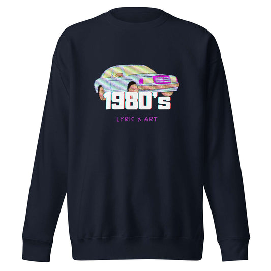 1980's Coupe Premium Sweatshirt Navy Blazer / 3XL