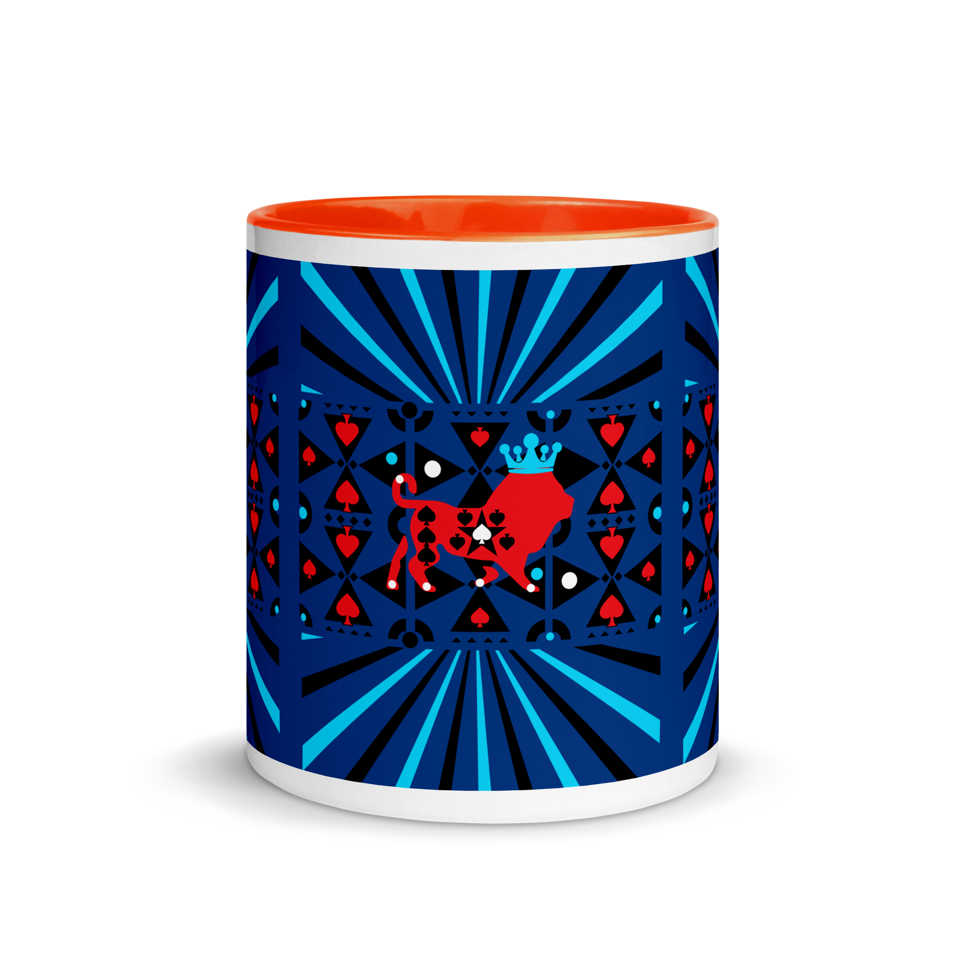 Mug King of Spades Orange mug