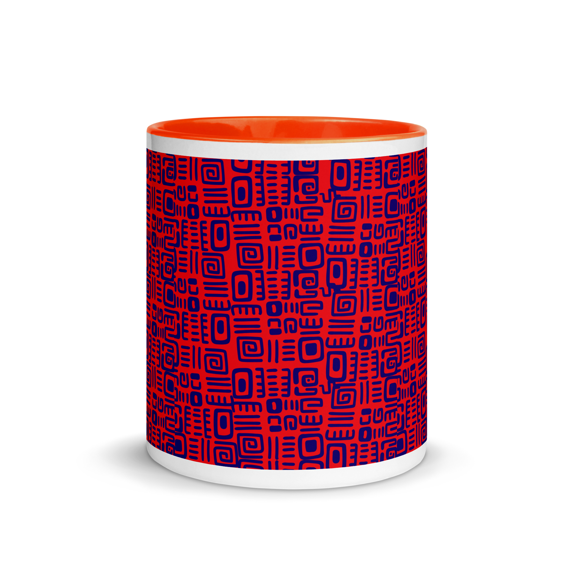 Mug Tribal Orange