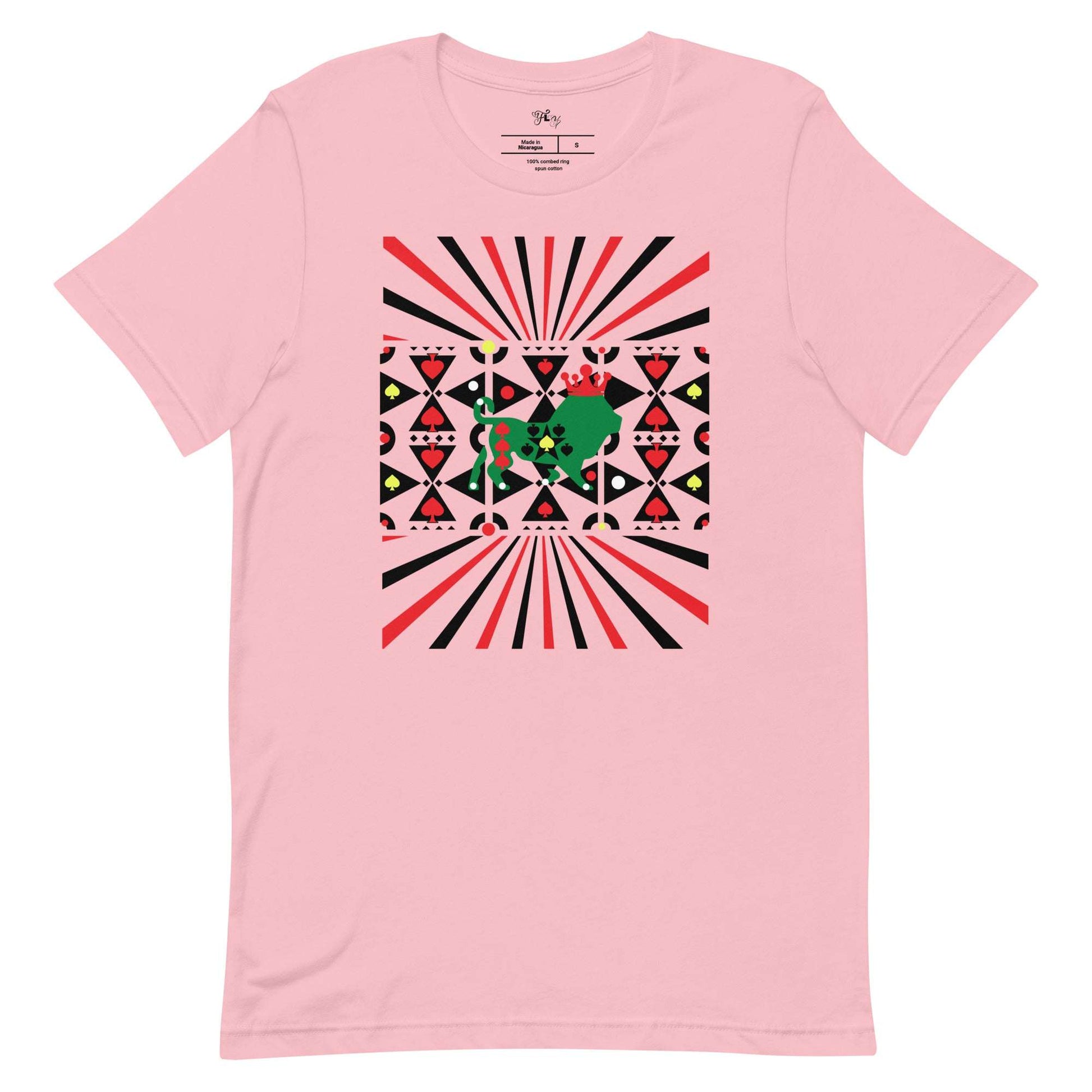 T King of Spades Pink / 2XL tshirt