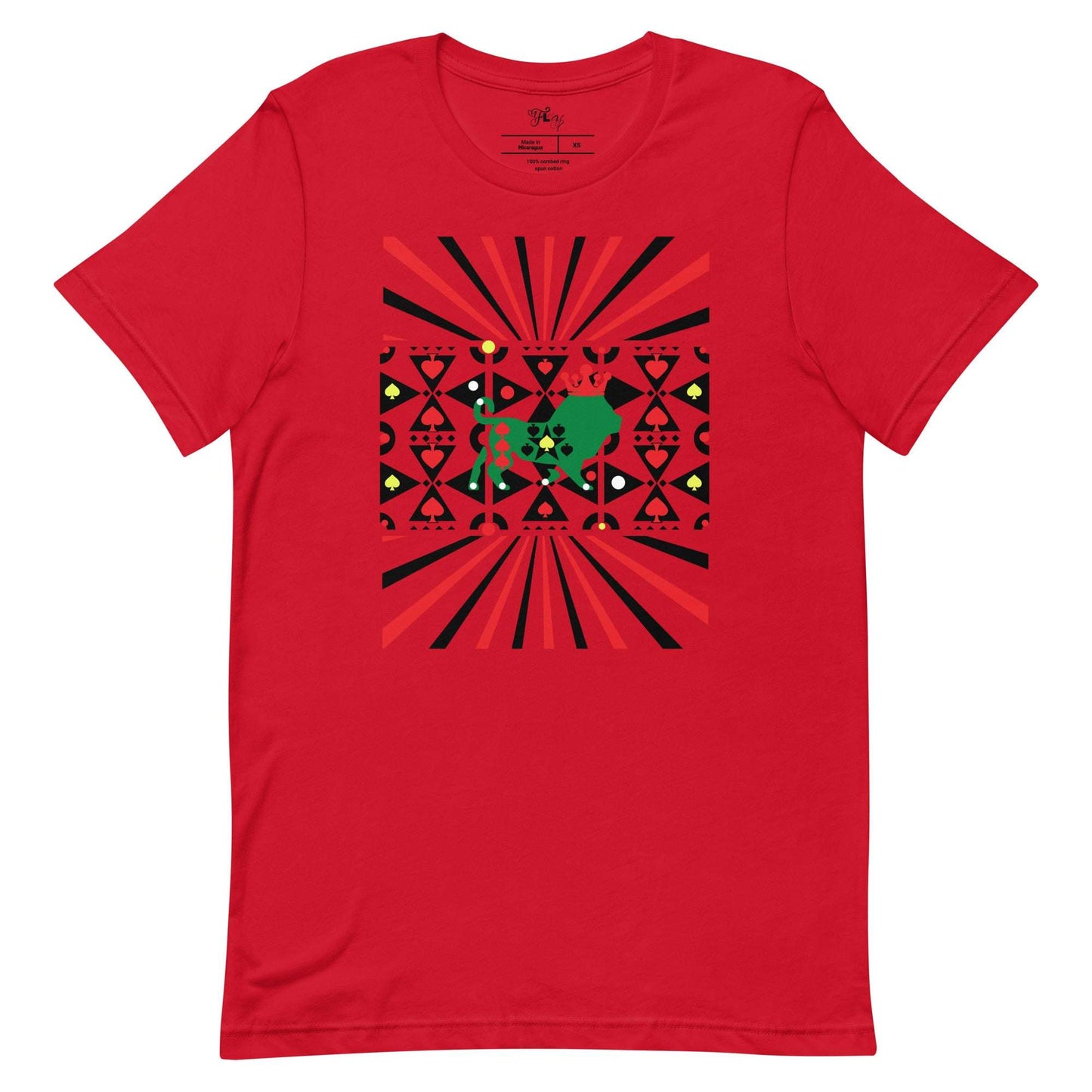 T King of Spades Red / 2XL tshirt