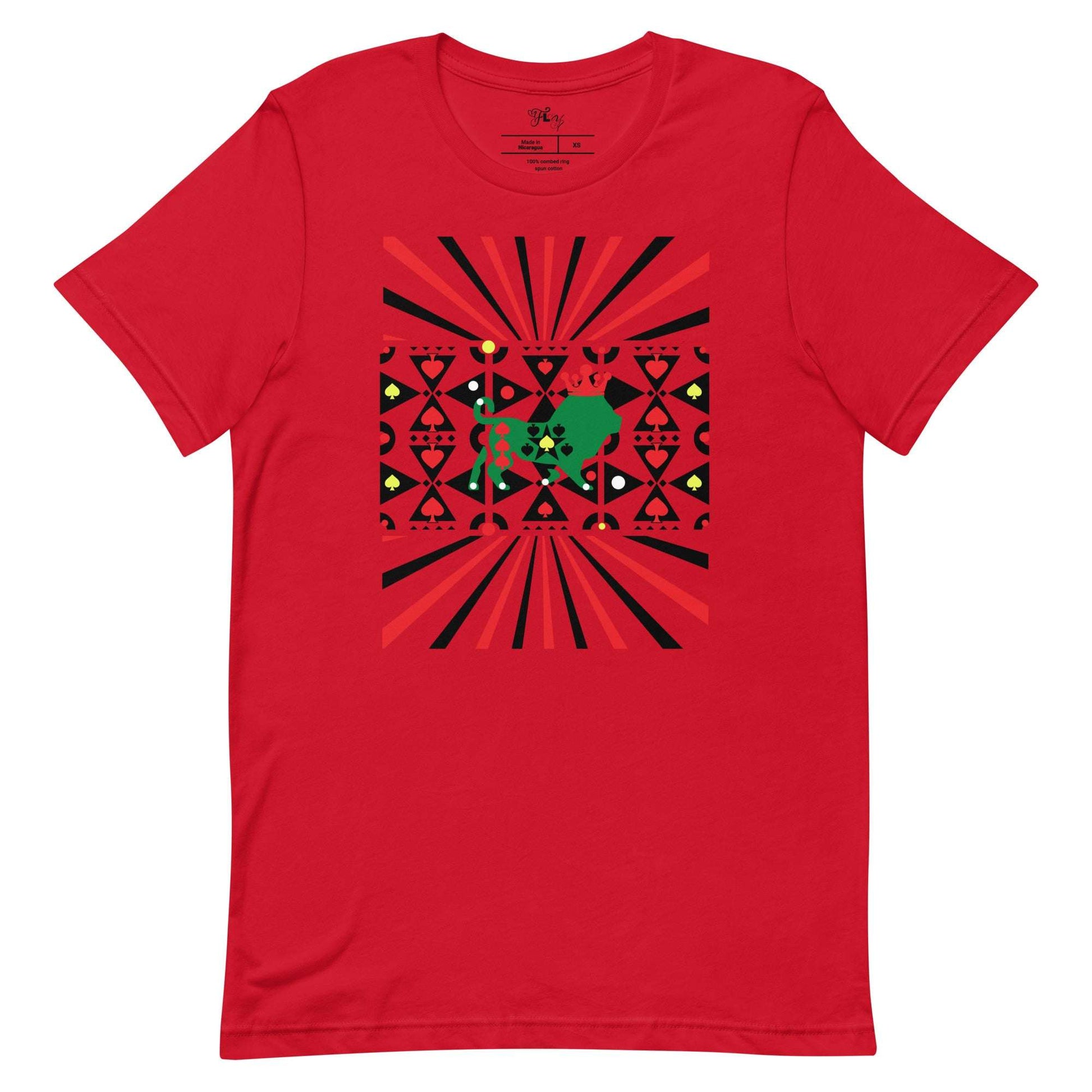 T King of Spades Red / 2XL tshirt