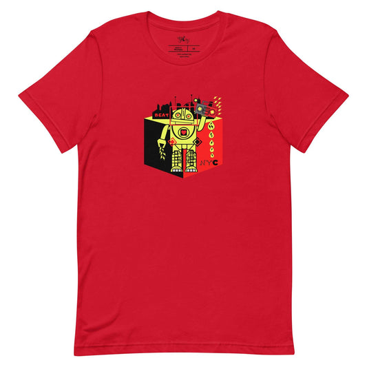 T Beat Drop Robot Red / 4XL tshirt