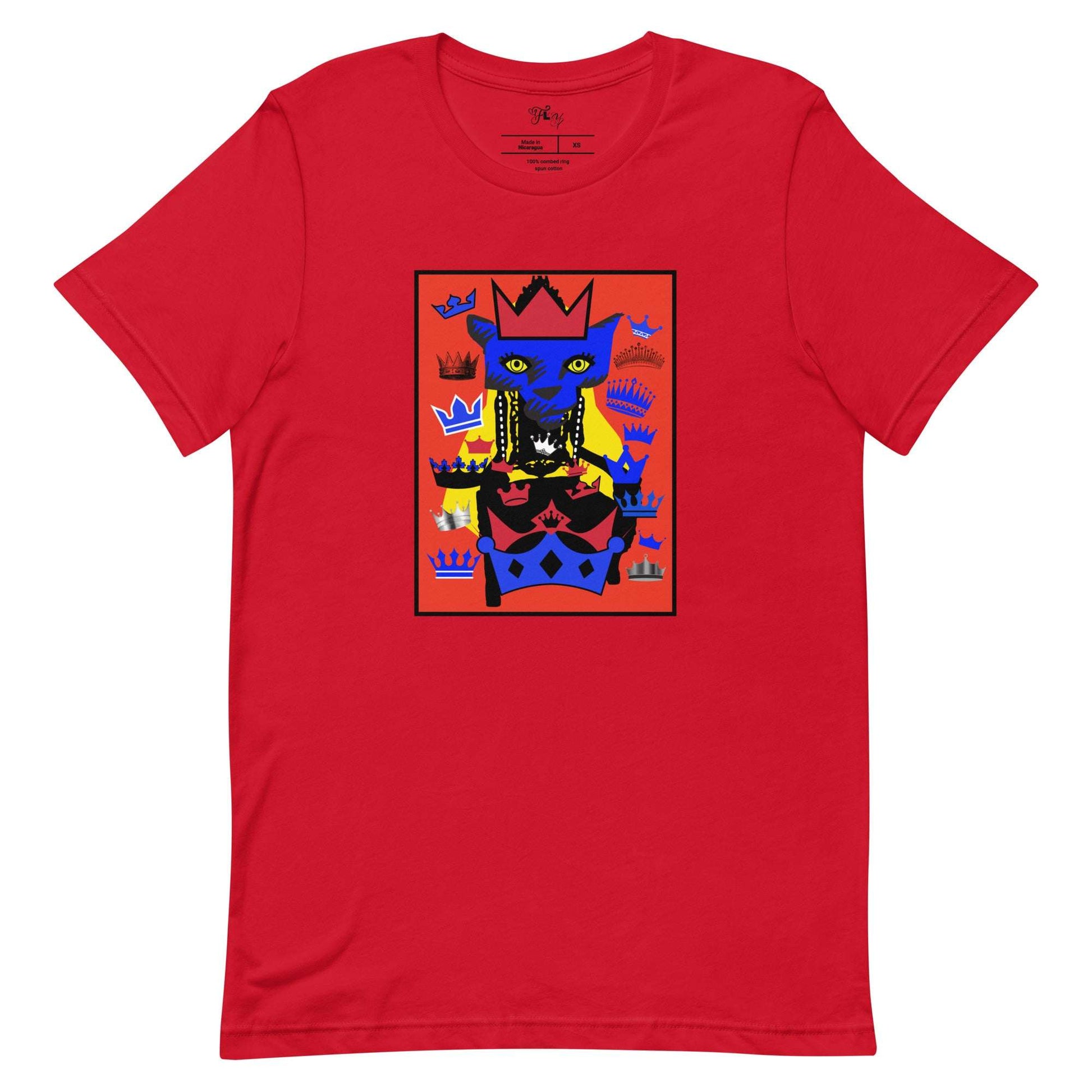 T Crown King Red / 4XL tshirt