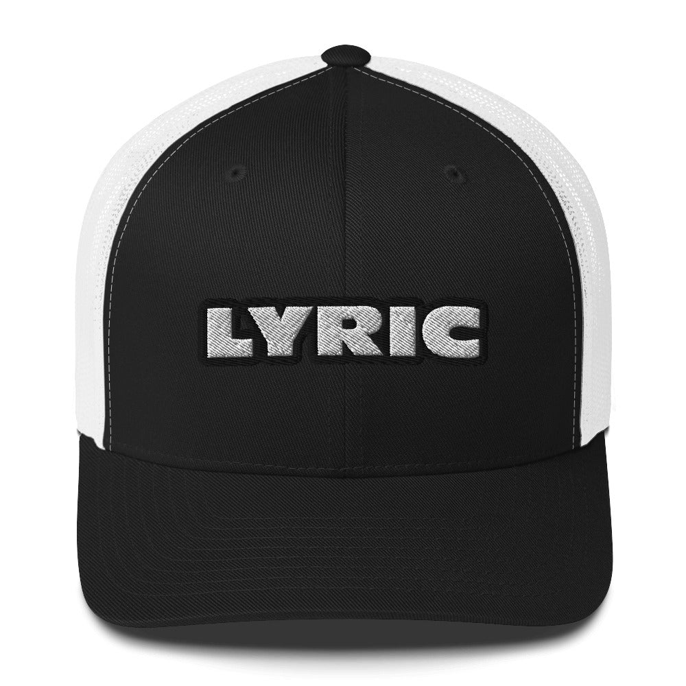 Lyric Logo Trucker Cap - lyricxart