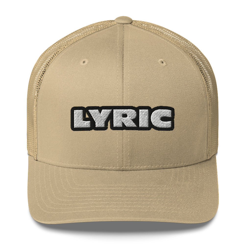 Lyric Logo Trucker Cap - lyricxart