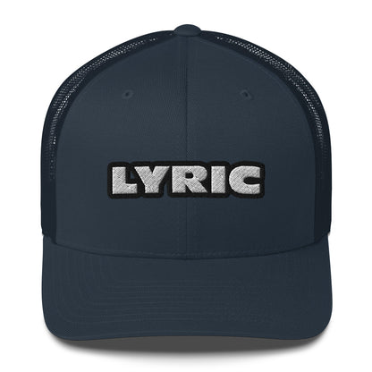 Lyric Logo Trucker Cap - lyricxart