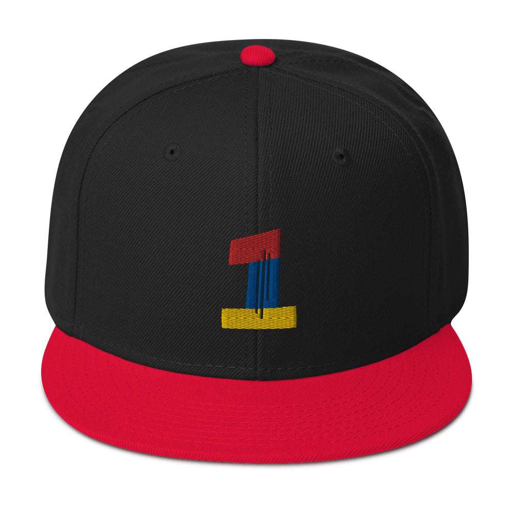 #1 Ball Player Snapback Hat - lyricxart