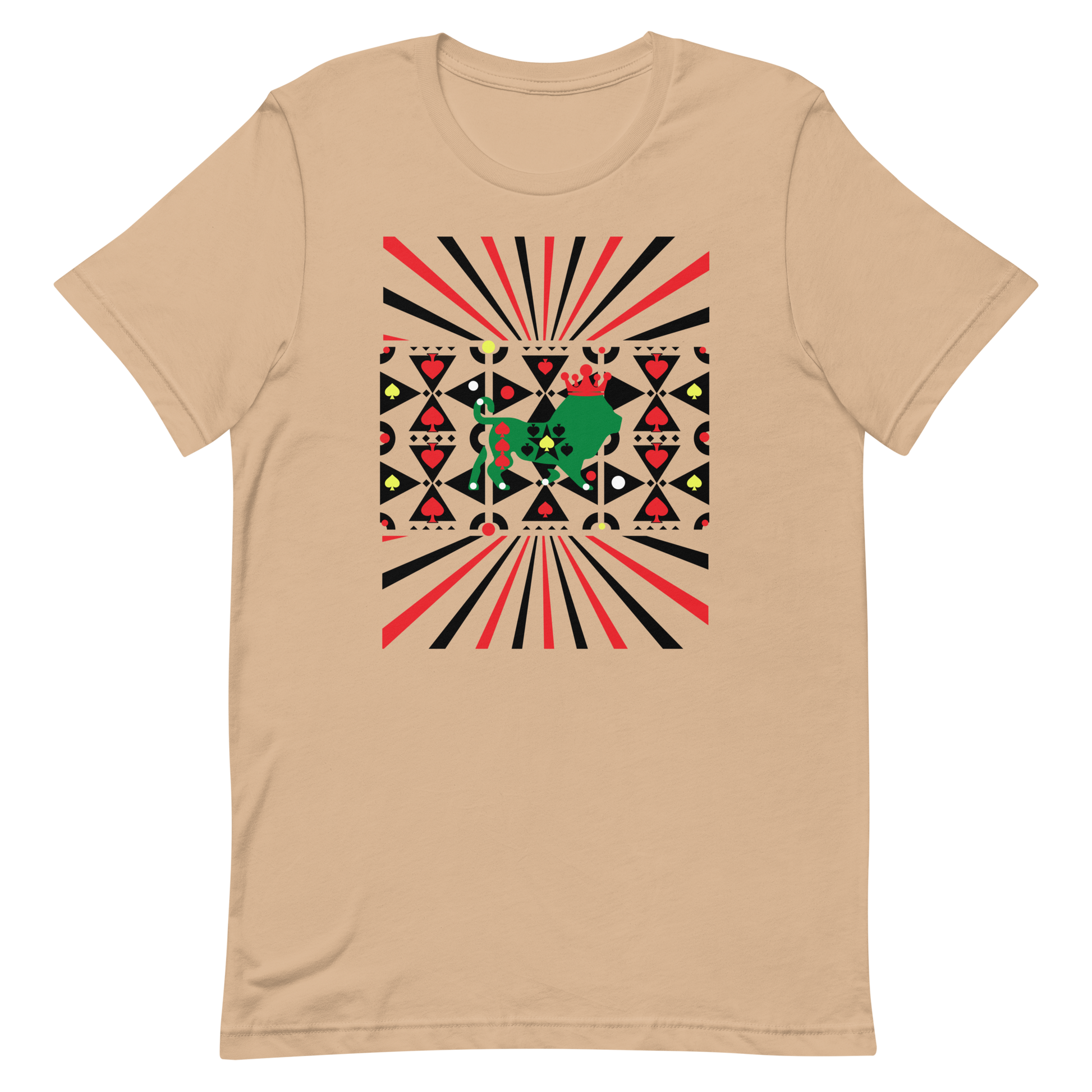 T King of Spades Tan / 2XL tshirt