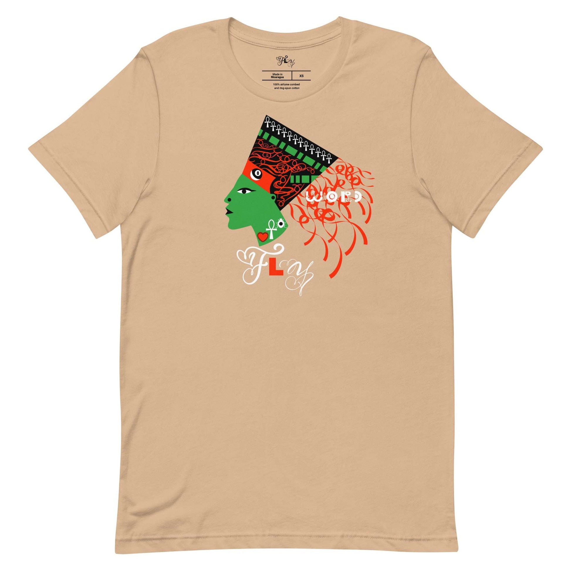 T-shirt B-Girl Word Tan / 2XL tshirt