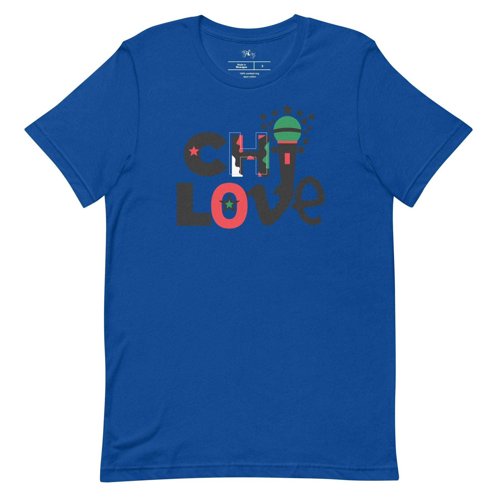 Chi Love T-Shirt True Royal / 4XL tshirt