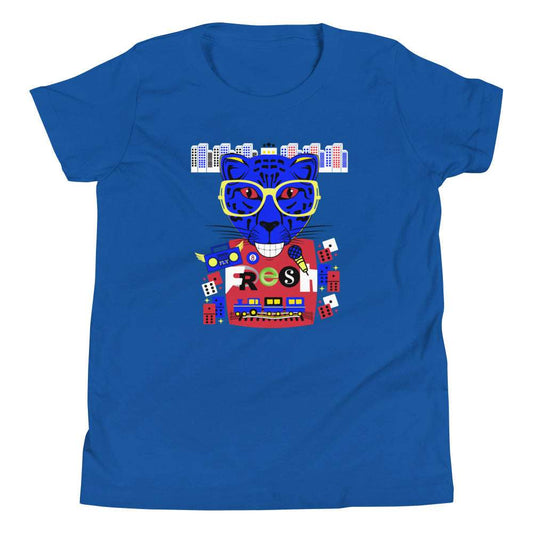 Youth T Fresh Cat True Royal / XL kids