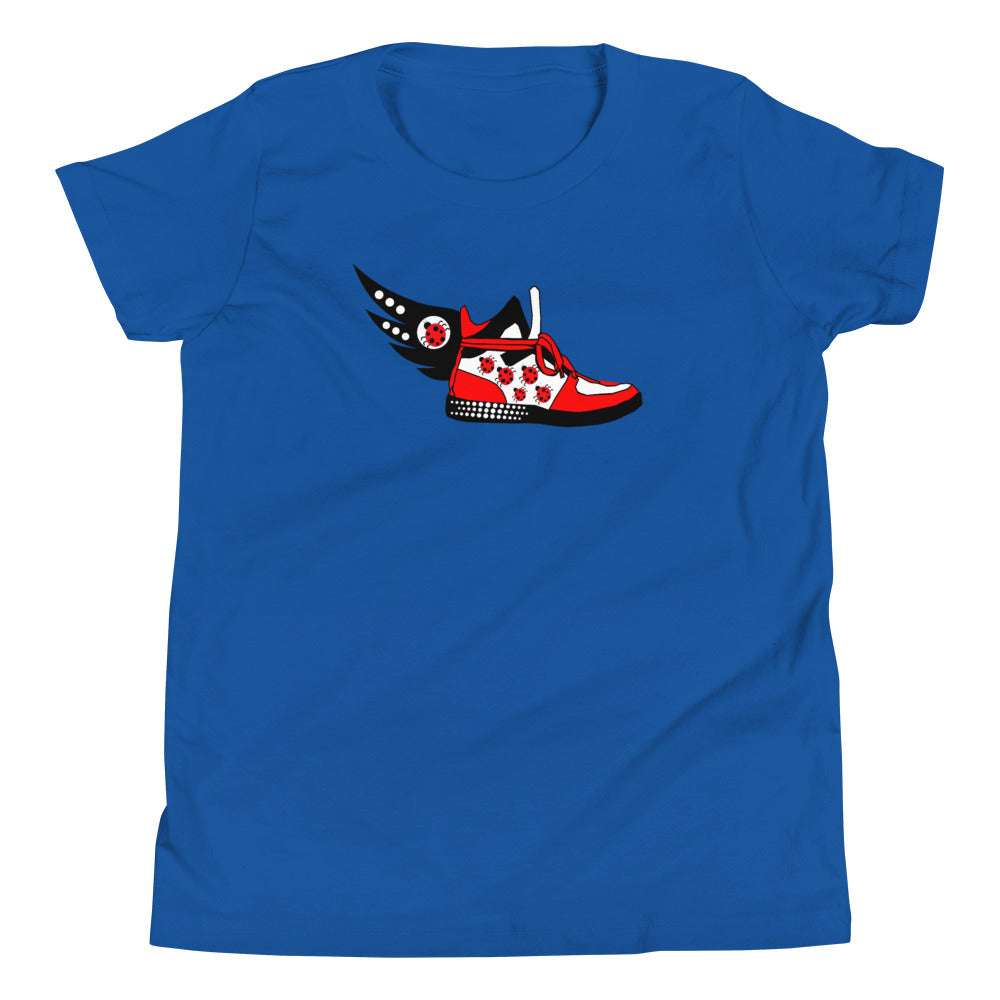 Youth T Ladybugs Sneaker True Royal / XL kids