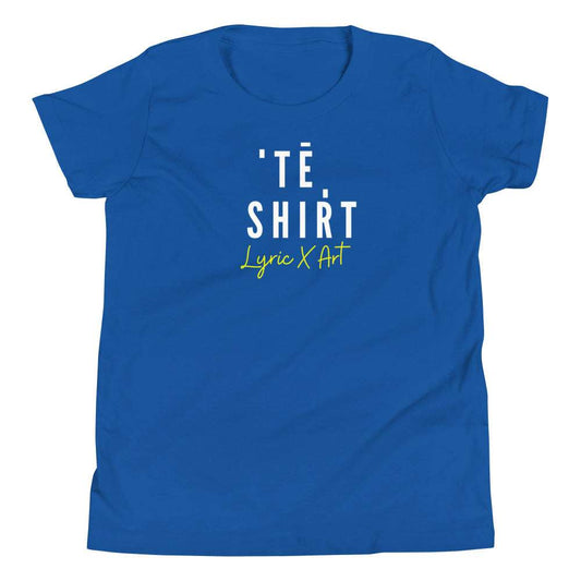 Youth T -Shirt by Lyric X Art True Royal / XL