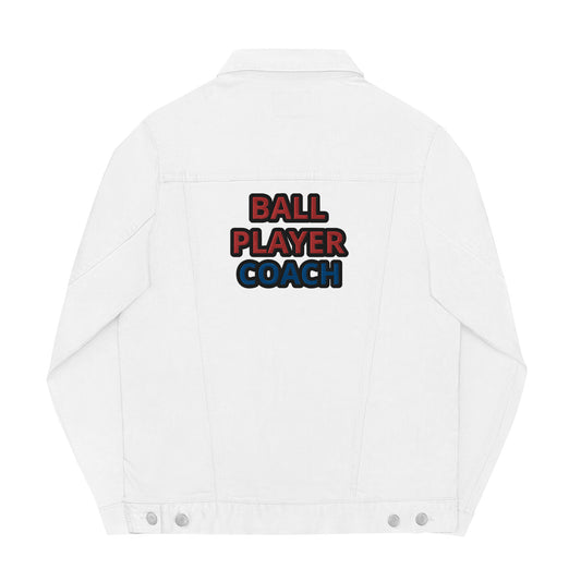 Team Lyric Ball Player Coach Denim jacket - lyricxart