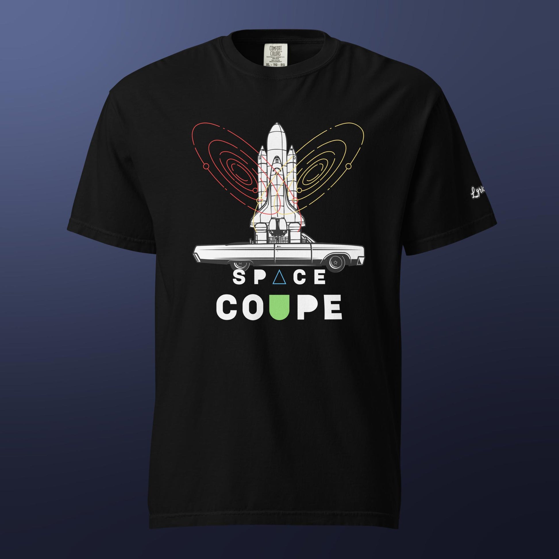Space Coupe Garment-Dyed Heavyweight T-shirt - lyricxart