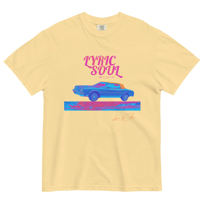 Lyric Soul Music Coupe Garment-Dyed Heavyweight T-shirt - lyricxart