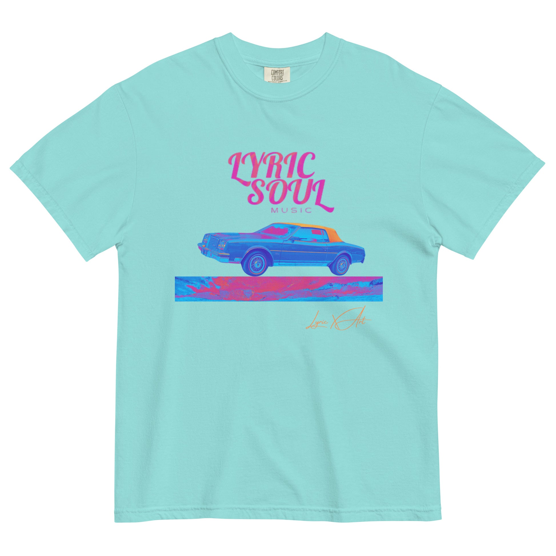 Lyric Soul Music Coupe Garment-Dyed Heavyweight T-shirt - lyricxart