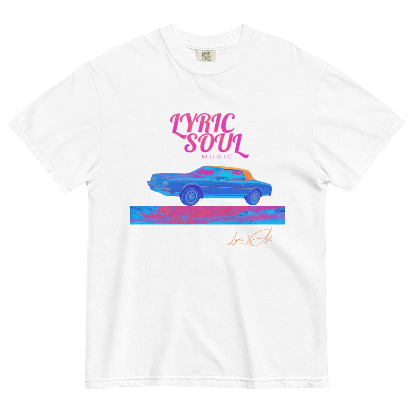 Lyric Soul Music Coupe Garment-Dyed Heavyweight T-shirt - lyricxart