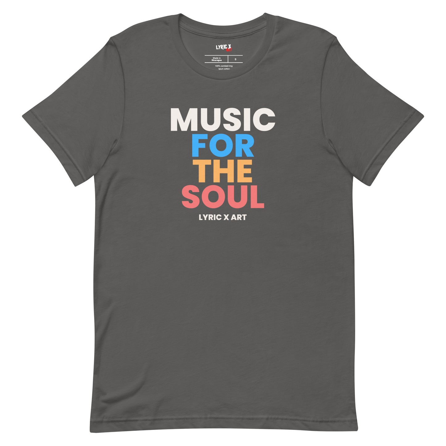 Music For The Soul T-Shirt - lyricxart