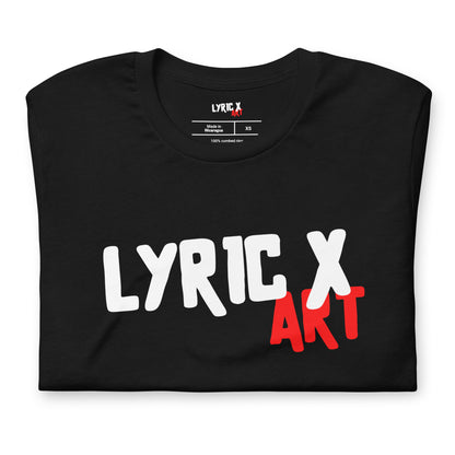 T Lyric X Art Logo "Mission" Red Gold