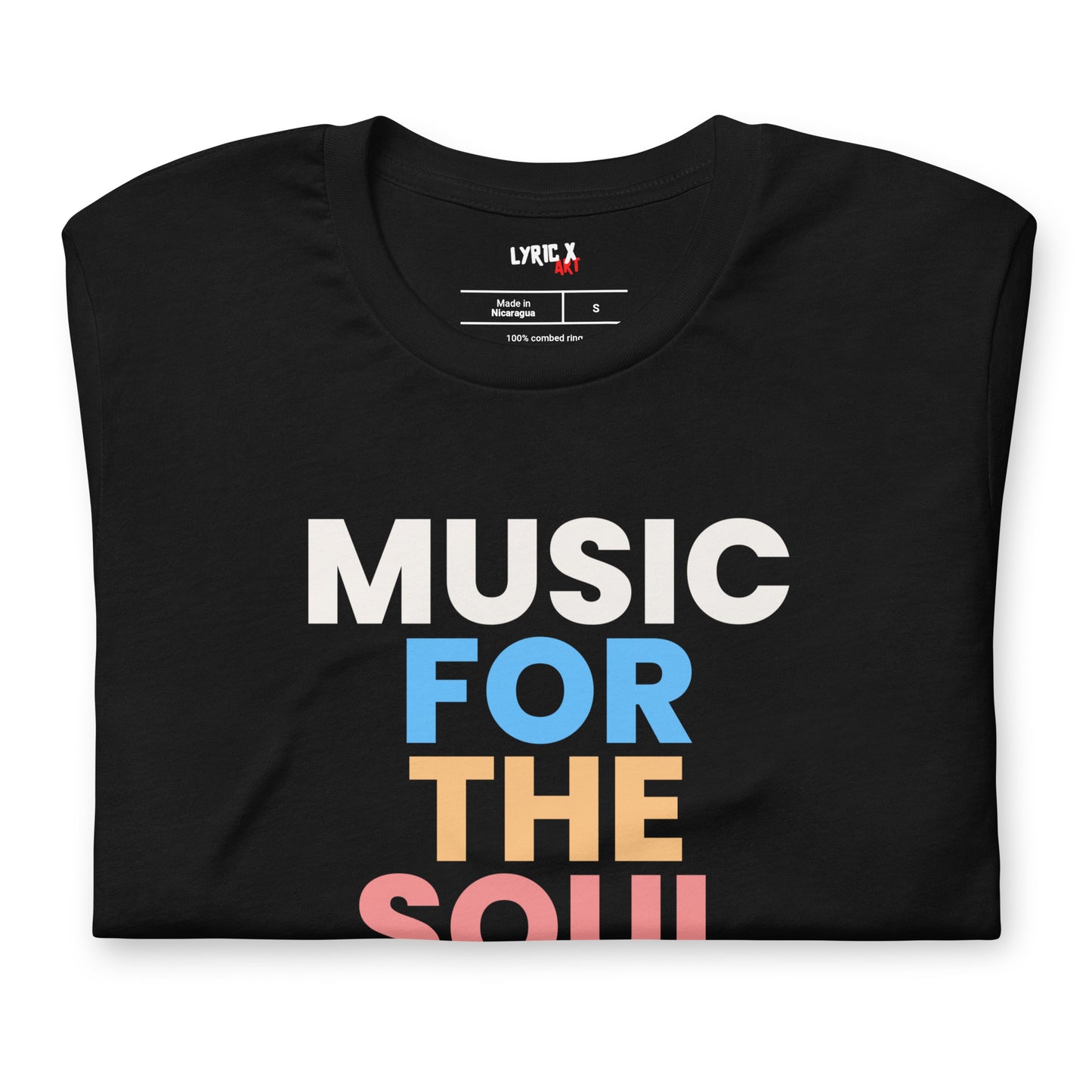 Music For The Soul T-Shirt - lyricxart