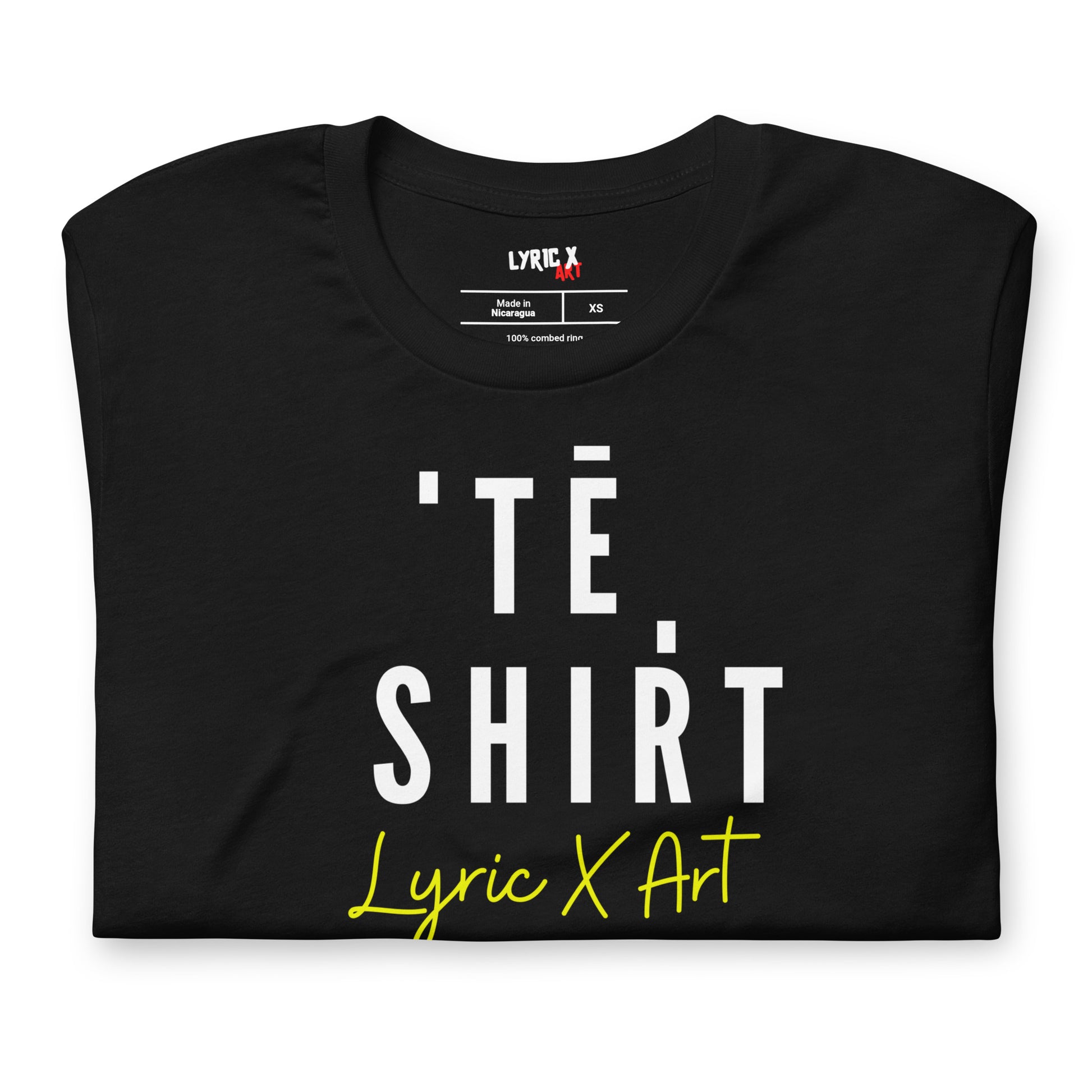 A T - Shirt - lyricxart