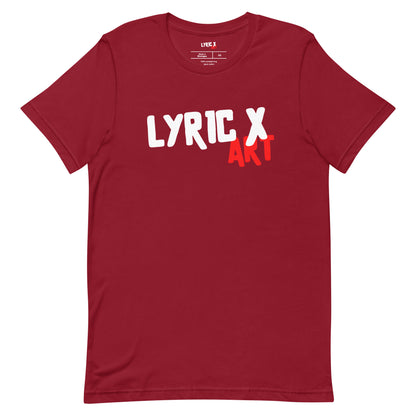 T Lyric X Art Logo "Mission" Red Gold