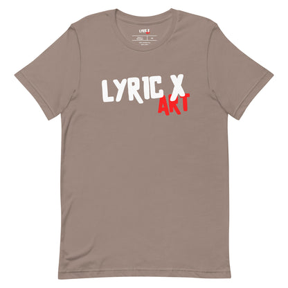 T Lyric X Art Logo "Mission" Red Gold