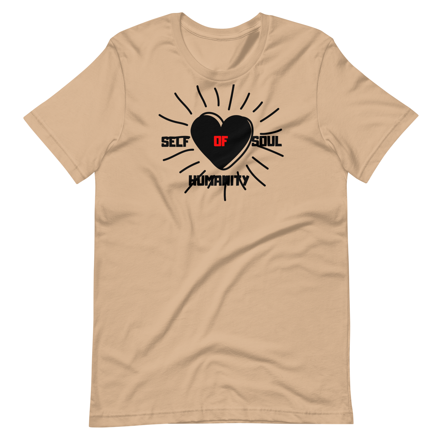 T-shirt love of soul - lyricxart