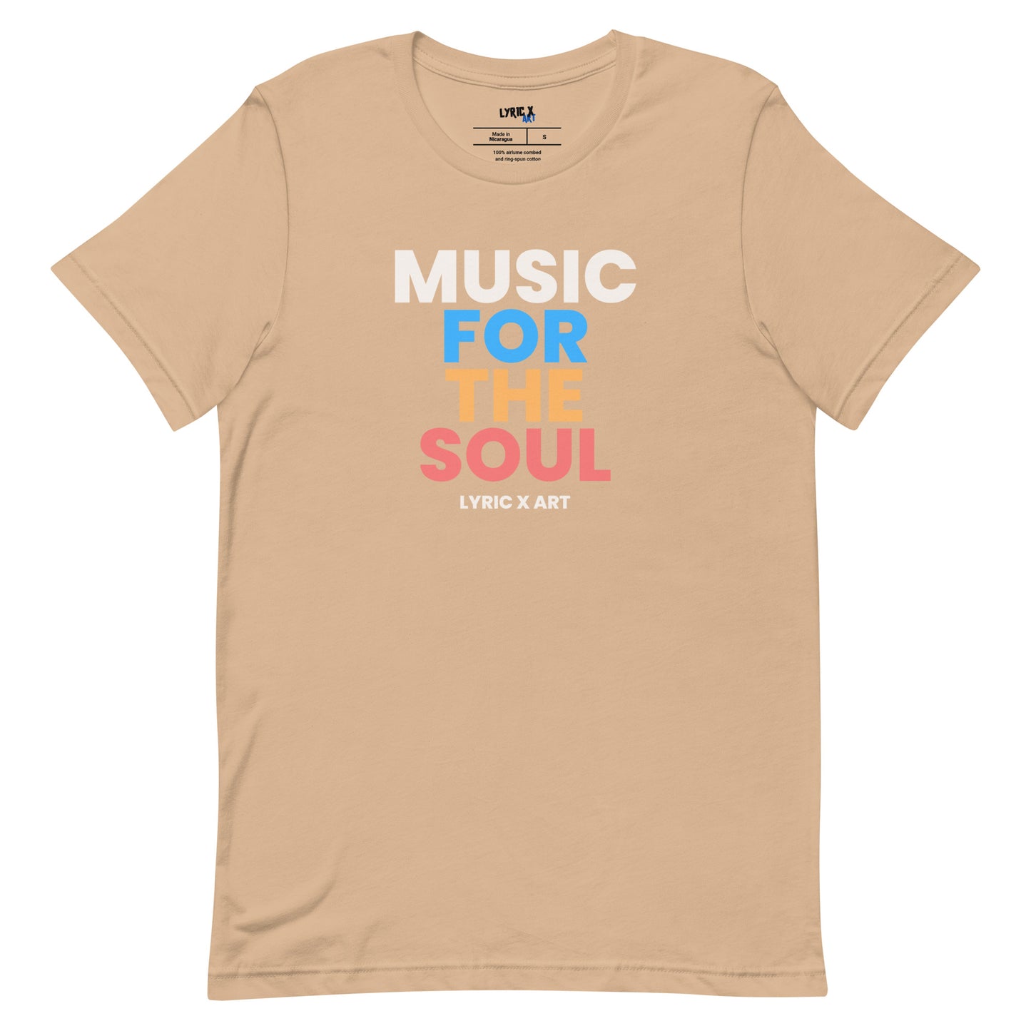 Music For The Soul T-Shirt - lyricxart