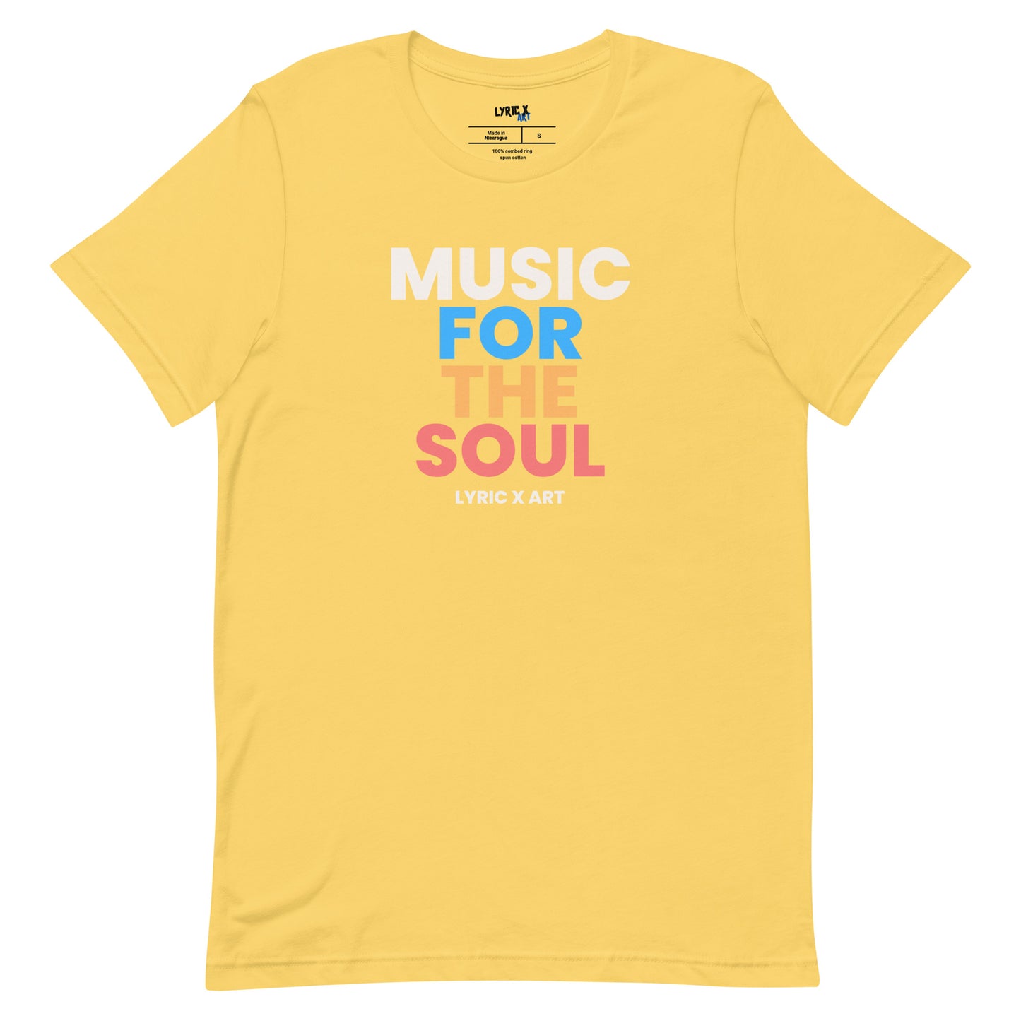 Music For The Soul T-Shirt - lyricxart