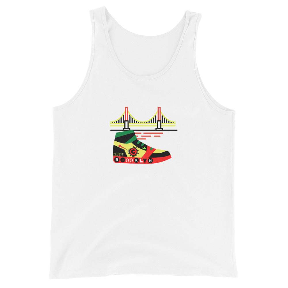 Tank Brooklyn New York White / 2XL tank top