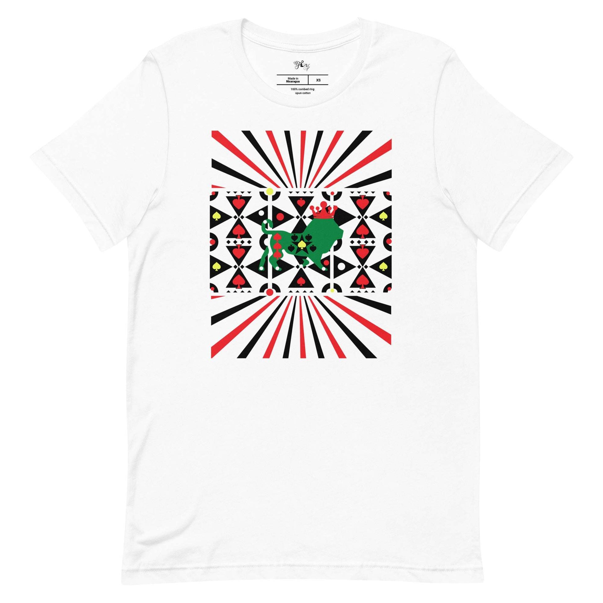 T King of Spades White / 2XL tshirt