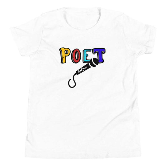 Youth T Poet MC White / XL kids