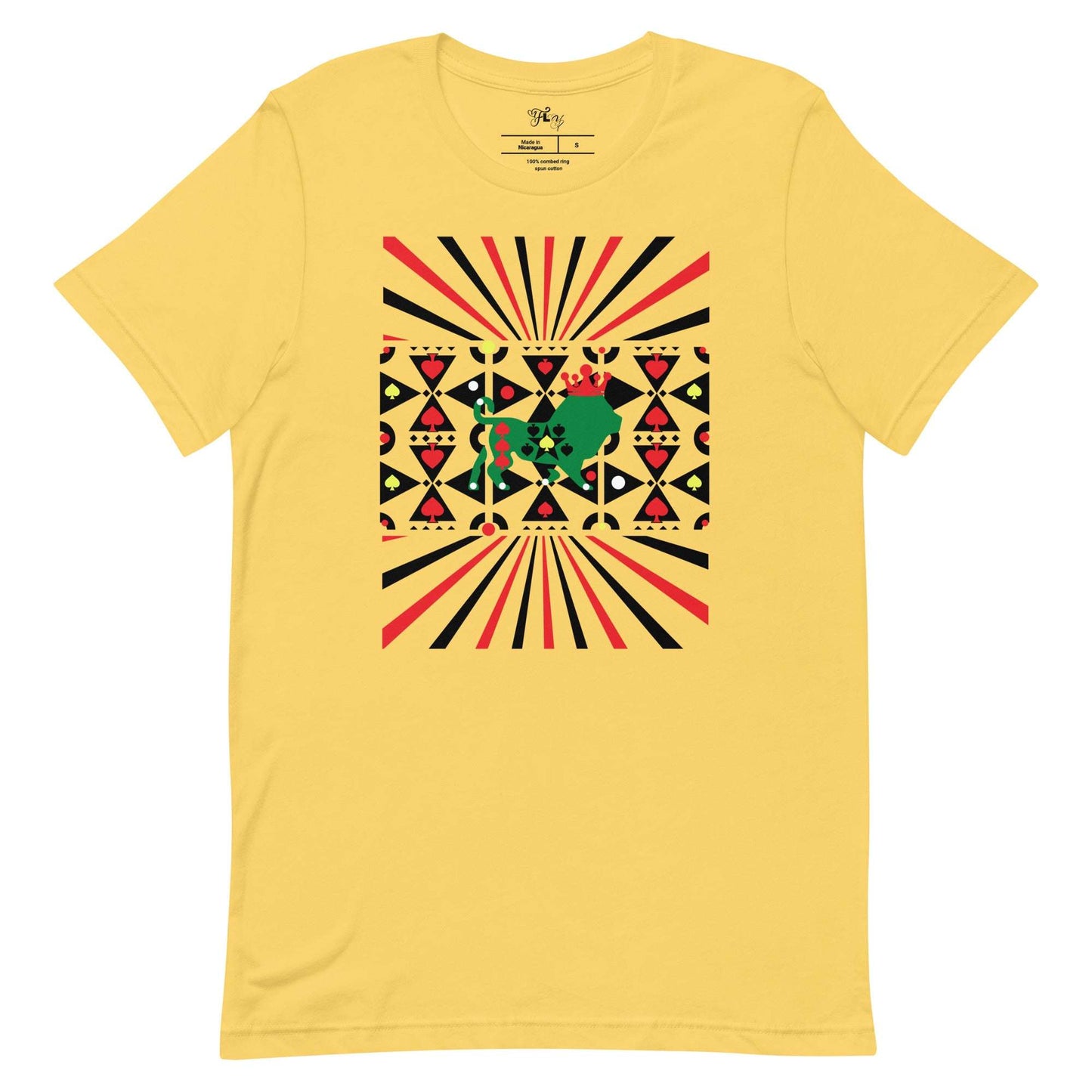 T King of Spades Yellow / 2XL tshirt