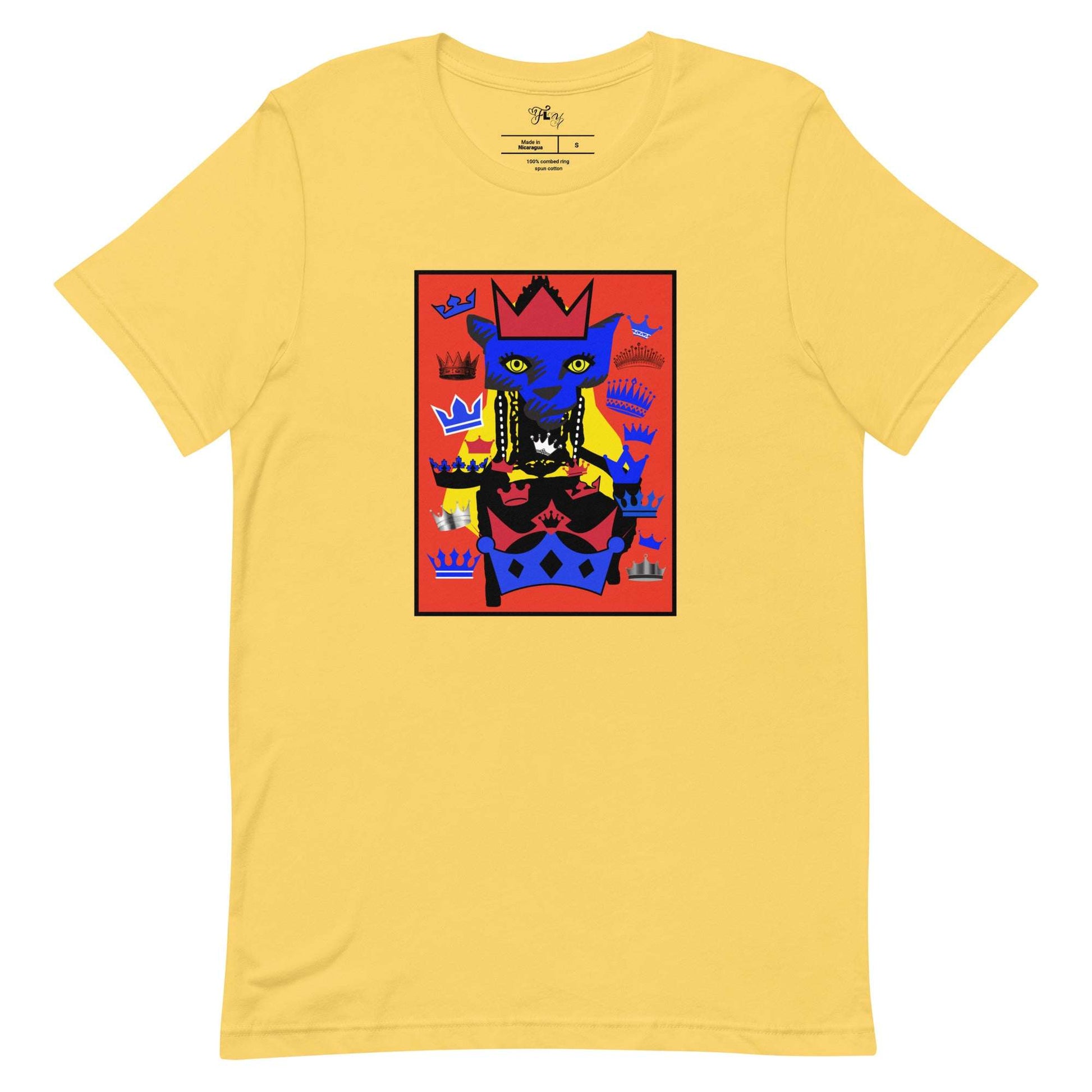 T Crown King Yellow / 4XL tshirt
