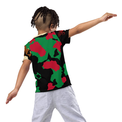 Camo Love Kids All Over Print T-shirt - lyricxart