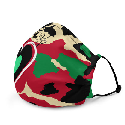 Fly Camo Face Mask - lyricxart