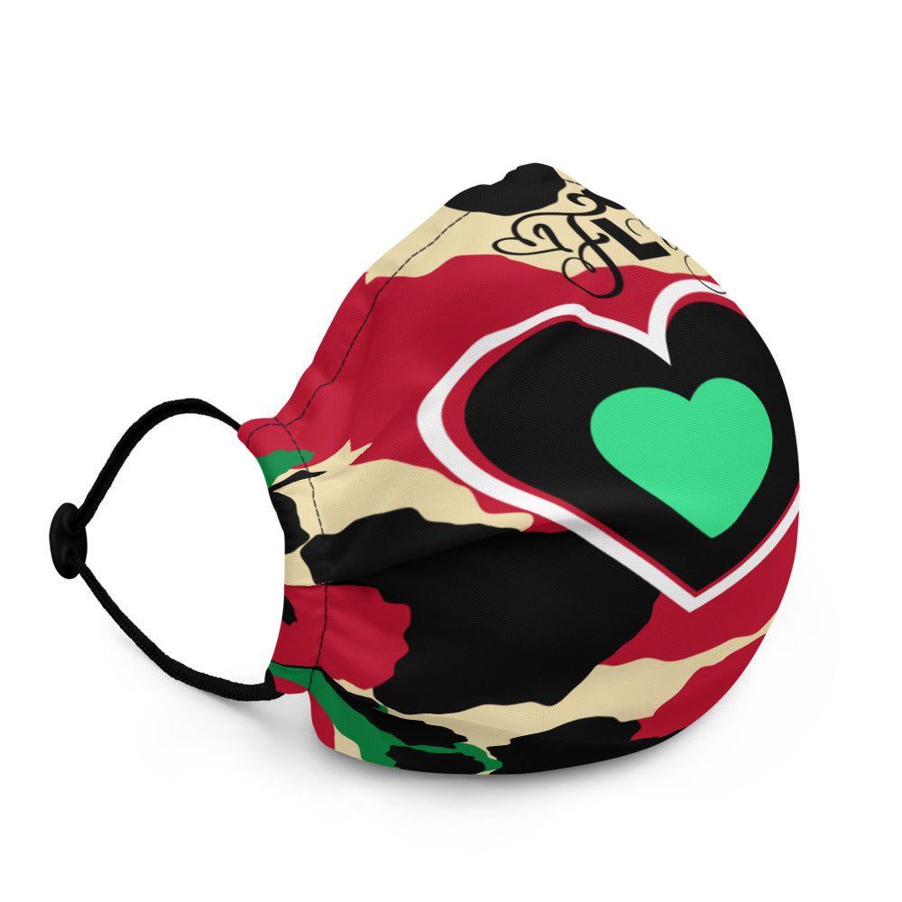 Fly Camo Face Mask - lyricxart