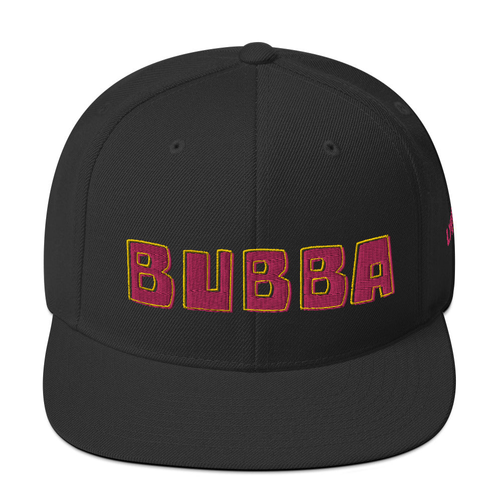 Bubba Snapback Hat Black 