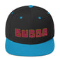 Bubba Snapback Hat Black/Teal